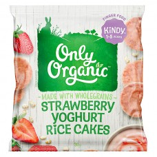 Only Organic 1-5岁 宝宝 全谷物 酸奶米饼 30g